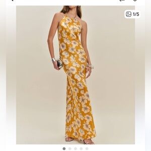 Reformation Jeany Floral Maxi Dress